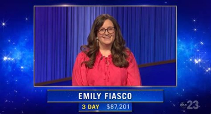 2-game champ Emily Fiasco, whose last name fans have called 'God tier' - won her second game with a strong wager