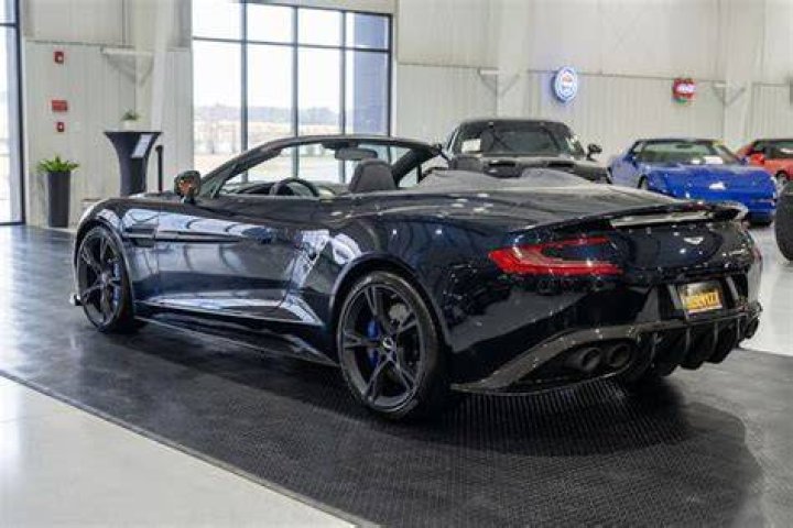 2018 Limited Edition TB12 Aston Martin Vanquish S Volante, only 12 were made by the automaker making it extremely rare to come by