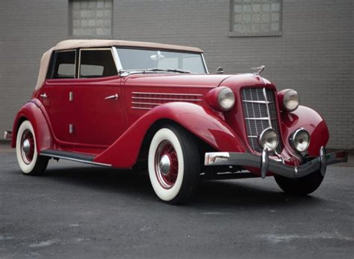 A 1935 Auburn Phaeton 653 shown on American Pickers In excellent condition