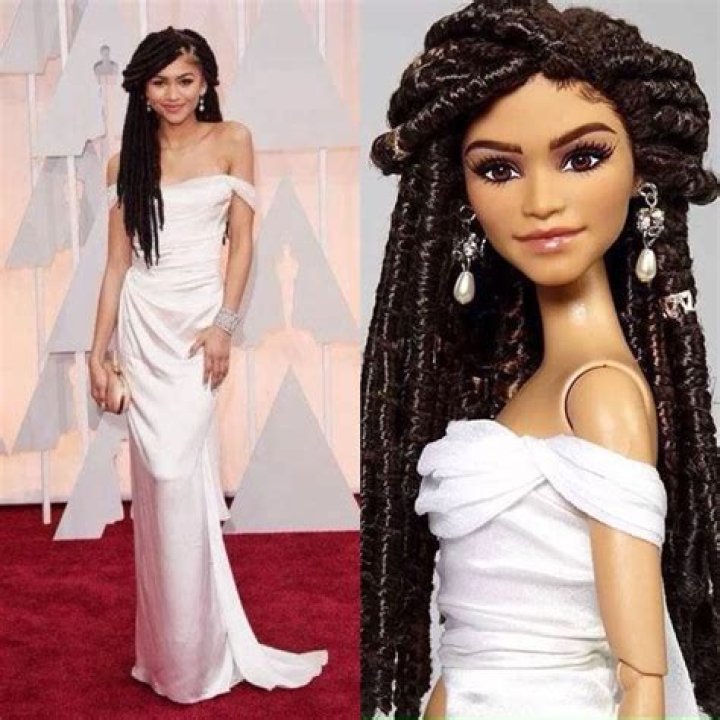 A Barbie doll of Zendaya's red carpet look was created after the row