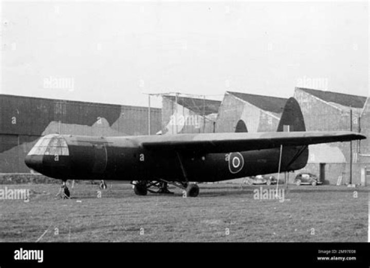  A British Horsa glider at an East Anglia airfield early on 24 March
