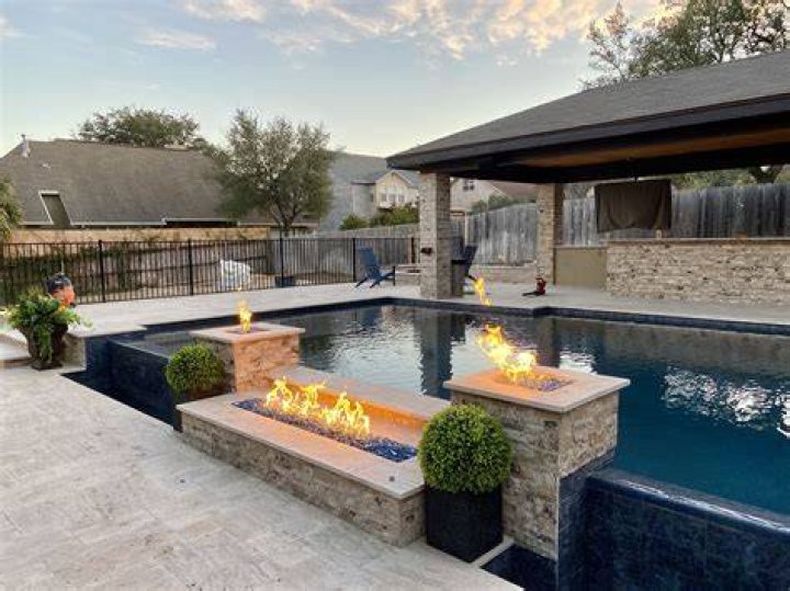A fire at a pool company forced evacuations near Odessa on Wednesday