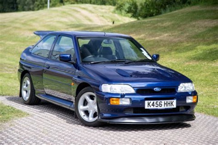 A Ford Escort Cosworth has sold for a world record price