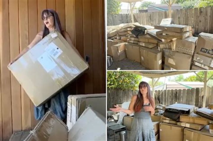 A gang member with packages of cocaine in the video posted on social media