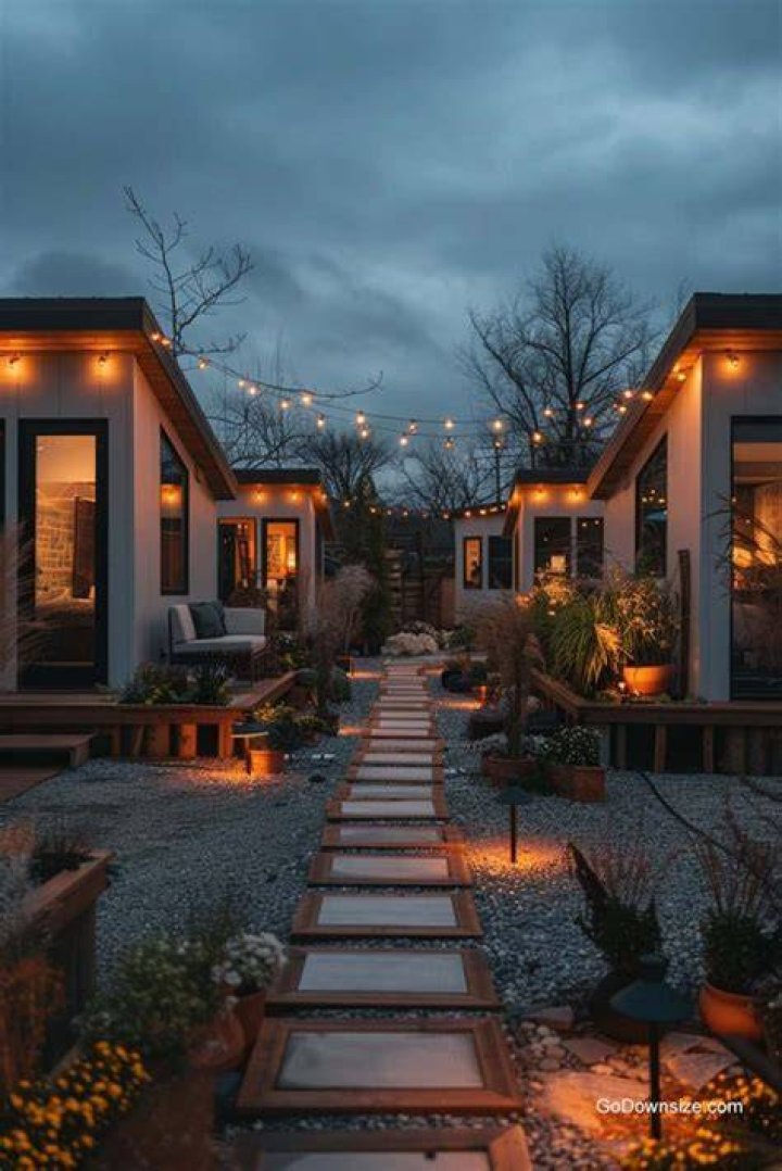 A luxury tiny home village is fighting loneliness through community-based living