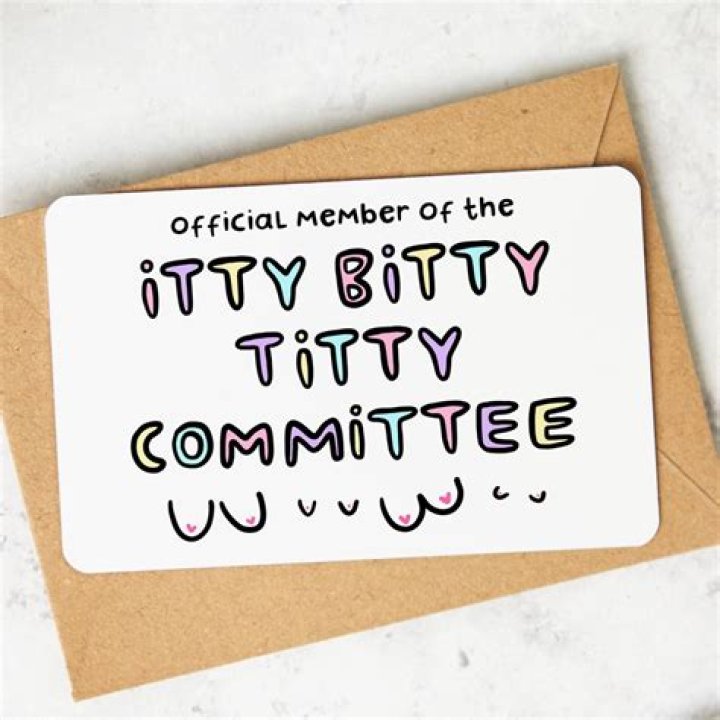 A member of the itty bitty committee co-founded a bra company that specializes in small cups