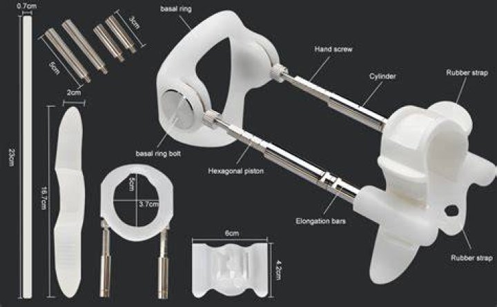 A penis extender can be used to lengthen your penis