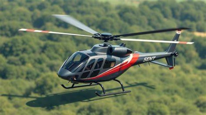  A photo of the helicopter before the deadly crash