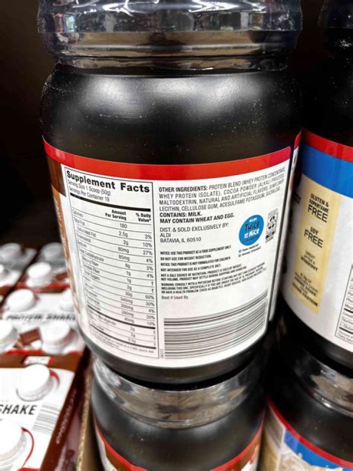 A protein powder contains "lethal" amounts of caffeine