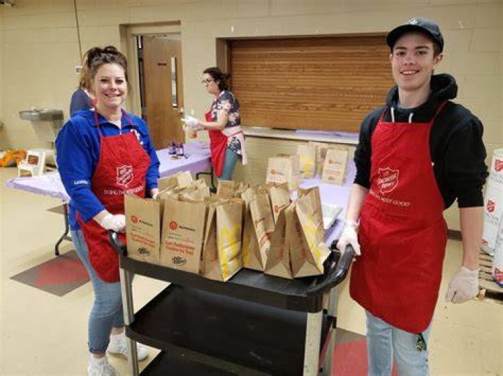 A Salvation Army volunteer has experienced their own Christmas miracle