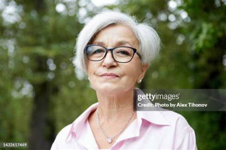 A sexy 62-year-old has revealed that she loves posing in Latex dresses and high heels