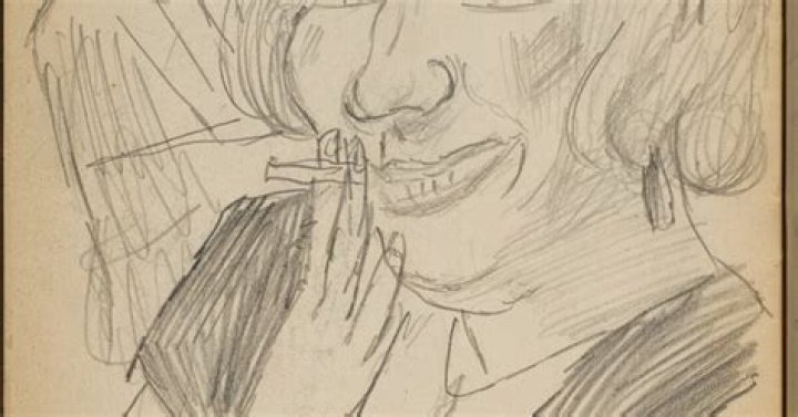 A smoking onlooker tries to break up a fight