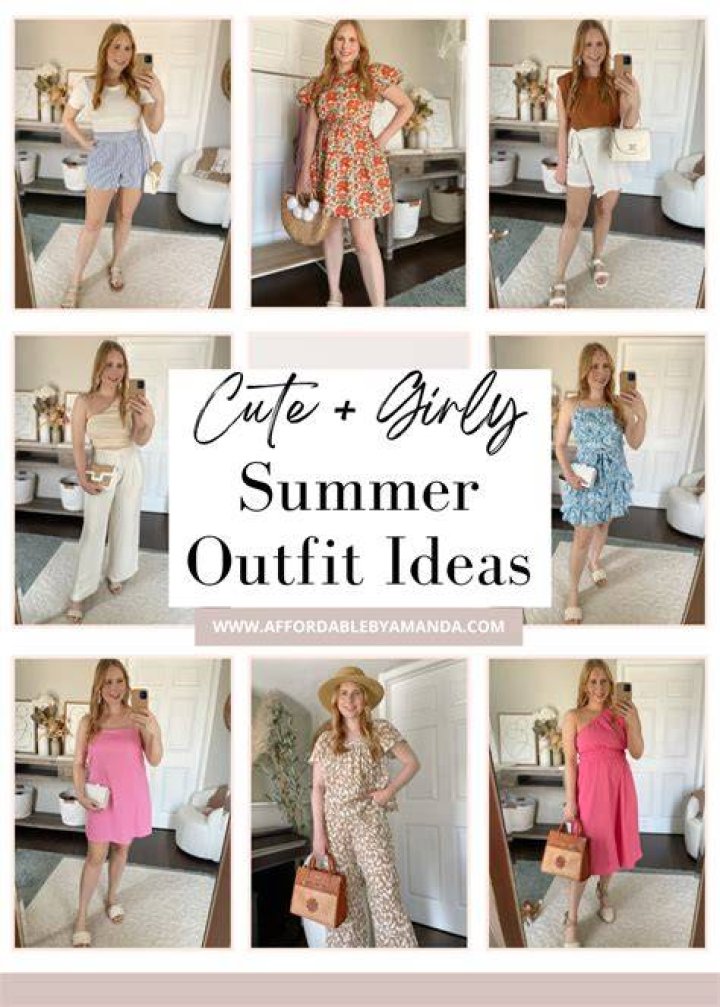 A summer-inspired outfit has got everyone talking