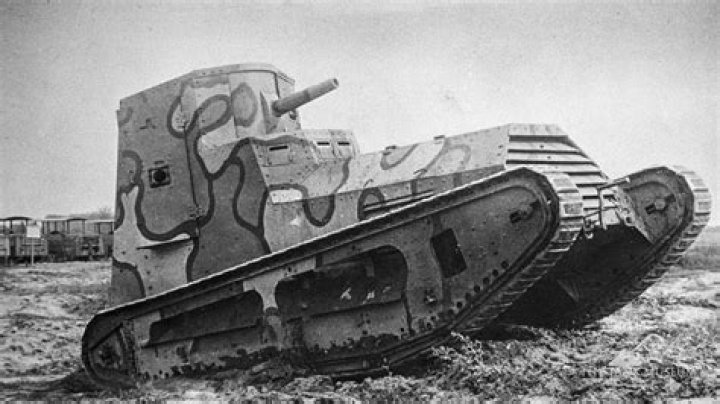  A tank is carried across the Rhine River on March 12 by a pontoon ferry