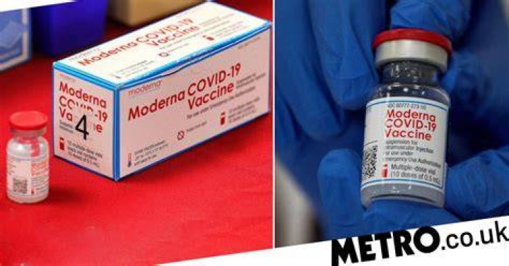 A third jab of Moderna and Pfizer was approved last week