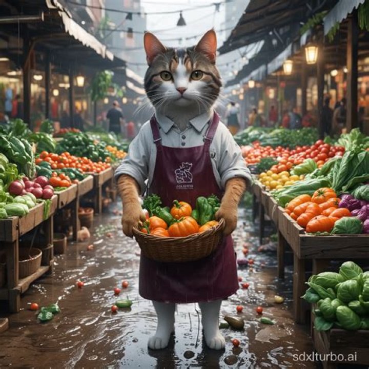  A vendor displays a cat for a buyer beside dogs in a cage at a market in Yulin in 2016