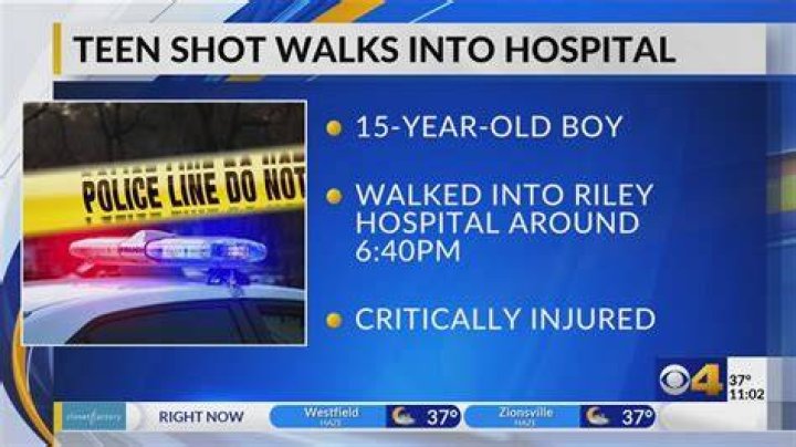  A victim walked into hospital after the stabbing