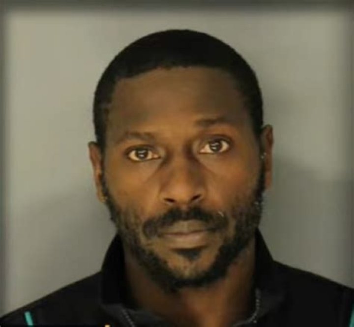 A video captured Antonio Brown acting wild in a pool with a woman who looked upset at his actions