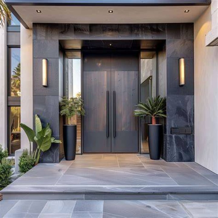 A view of the entrance to the underground parking at the apartment complex where Maxim lived