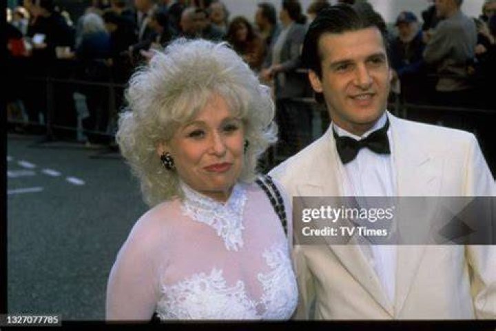 Actress Barbara Windsor with her husband Ronnie Knight