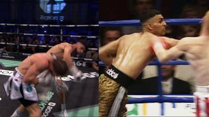 Adam Azim brutally knocked out Rylan Charlton