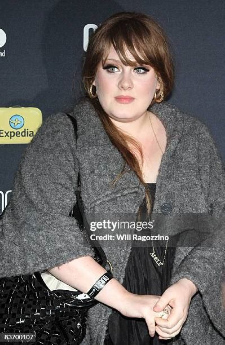  Adele, seen here in 2008, is unrecognisable from her former self