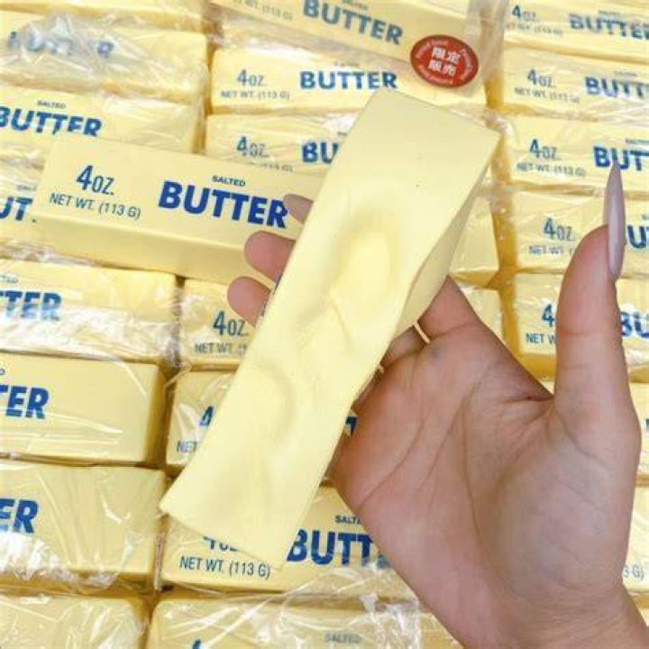 After a block of butter, she had 10 lightly scrambled eggs