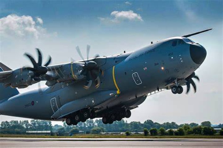 Airbus A400M Atlas is specifically designed for military transport