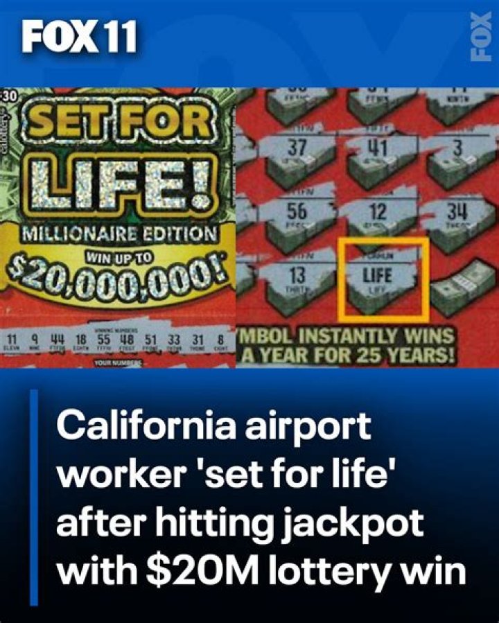 Airport worker Durwin Hickman won $20 million on his lunch break when he bought a scratch-off ticket