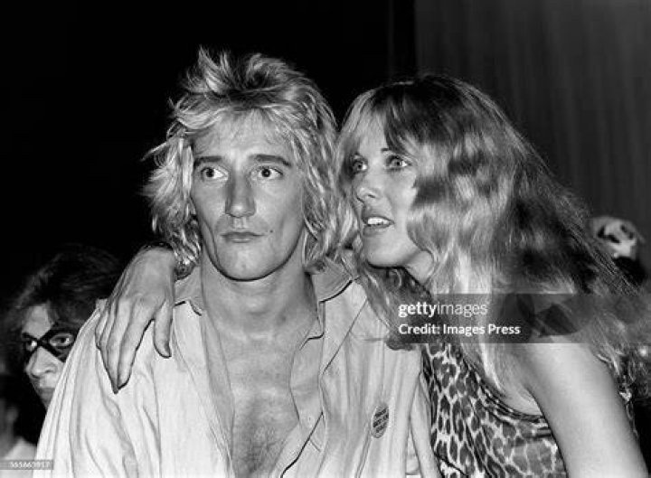  Alana Hamilton, Rod Stewart [right], and Steve Rubell at Studio 54