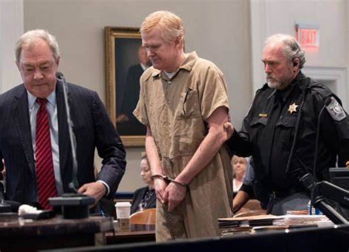 Alex Richard Murdaugh (pictured) is currently awaiting trial, scheduled for January 23, after being accused of killing his wife Maggie and his son Paul