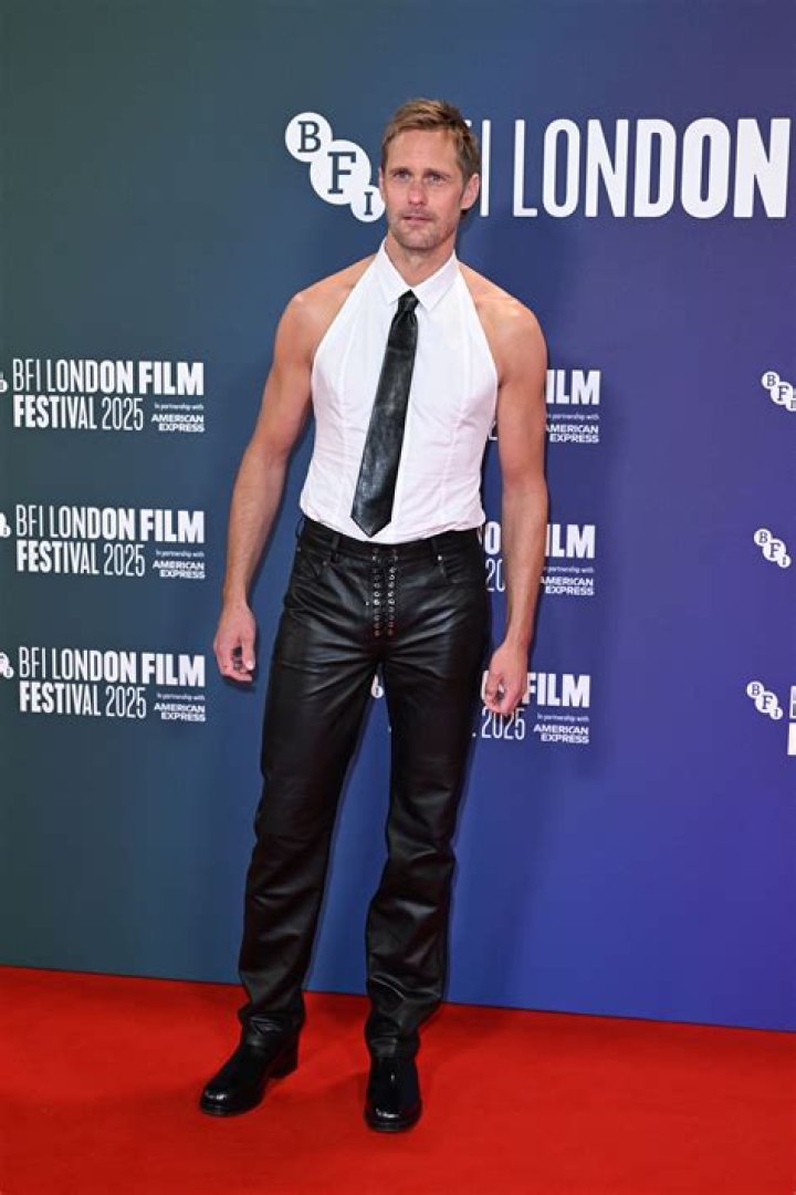 Alexander Skarsgard was happy to take his kit off in True Blood