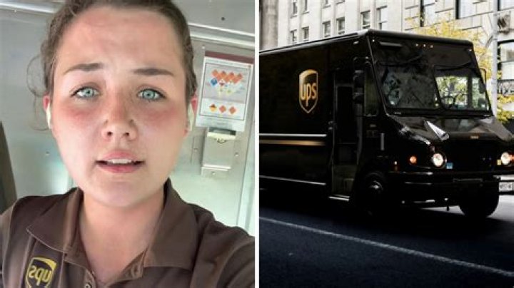  Alexis asked her UPS driver to hide the parcel after her husband joked that her shopping was 'getting out of control'