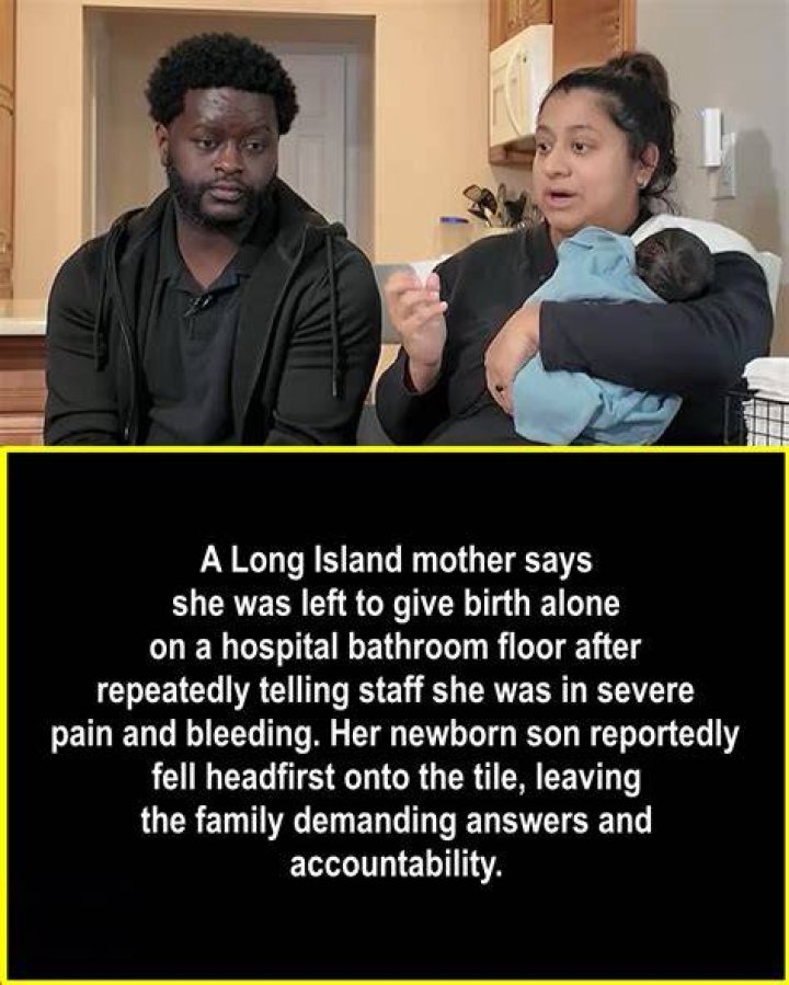 Alice says she gave birth alone in her bathroom to baby Fern