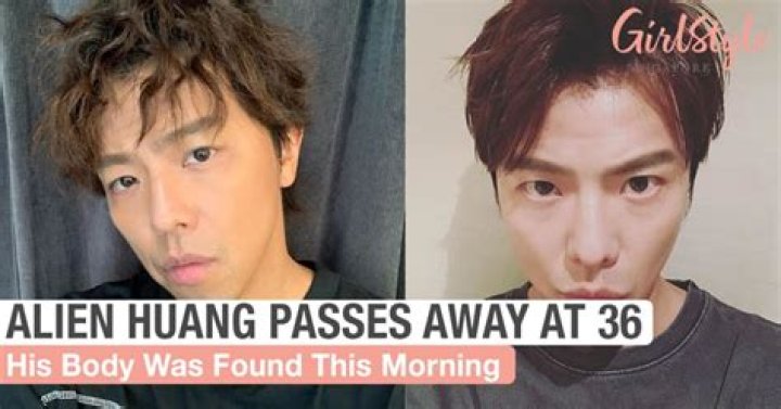 Alien Huang aka Xiao Gui was a well known film star and TV personality 