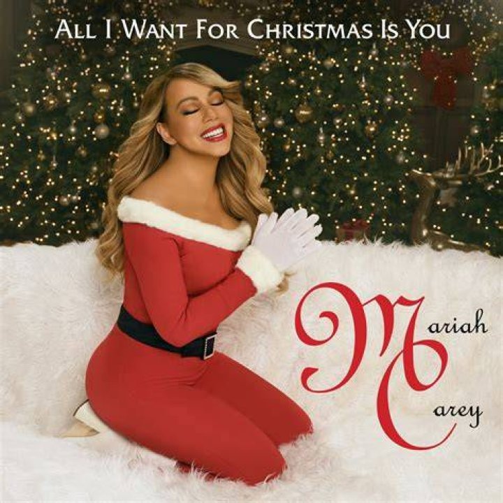 All I want for Christmas has topped the UK charts