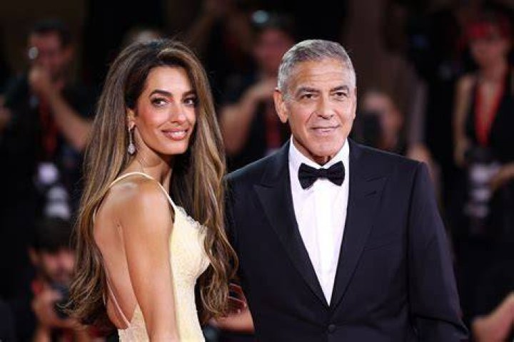 Amal Alamuddin and George Clooney