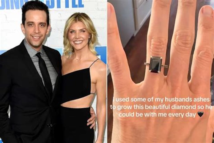 Amanda with her late husband Nick Cordero