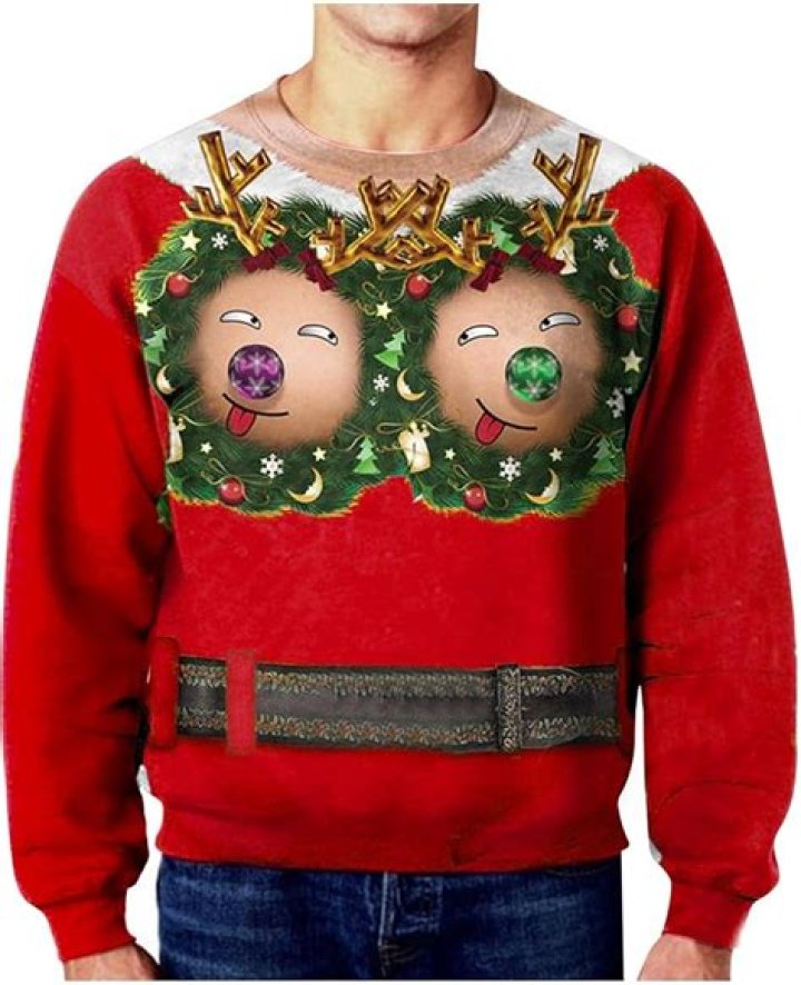 amazon-ugly-christmas-sweaters-for-men-jingle-bell-rock