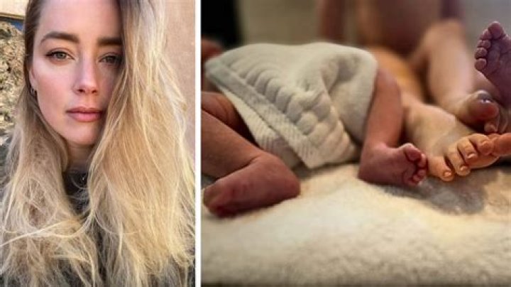 Amber Heard welcomed a baby girl via surrogate