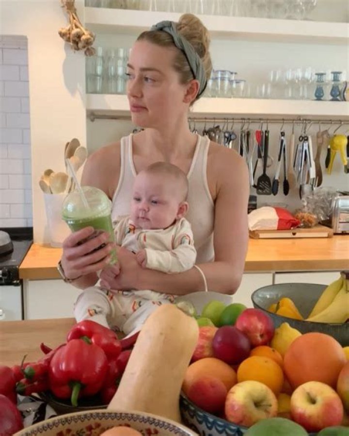 Amber Heard welcomed baby Oonagh Paige Heard via a surrogate