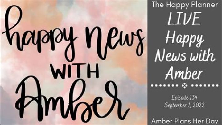 Amber shared the happy news in a series of tweets on Thursday