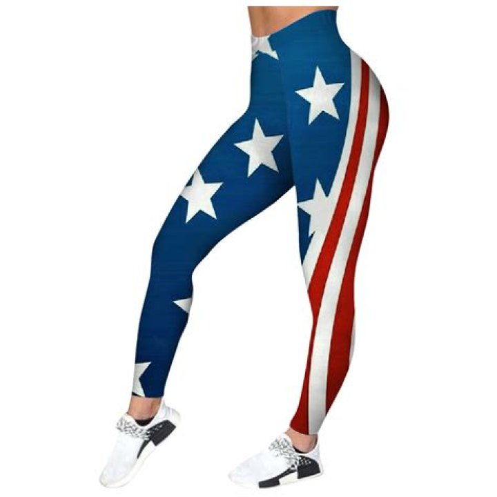 American flag leggings