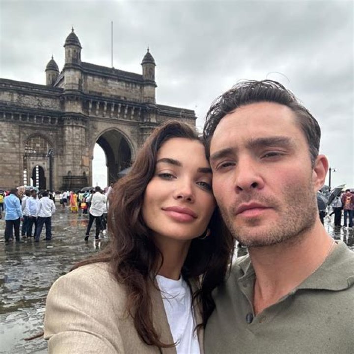 Amy and Ed Eastwick recently posed for pics while out in Mumbai