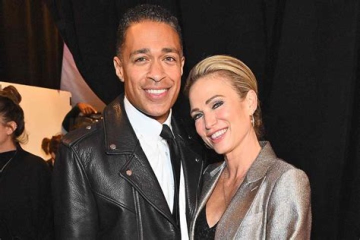 Amy Robach and T.J. Holmes Cuddle Courtside at New York Knicks vs. Boston Celtics Game