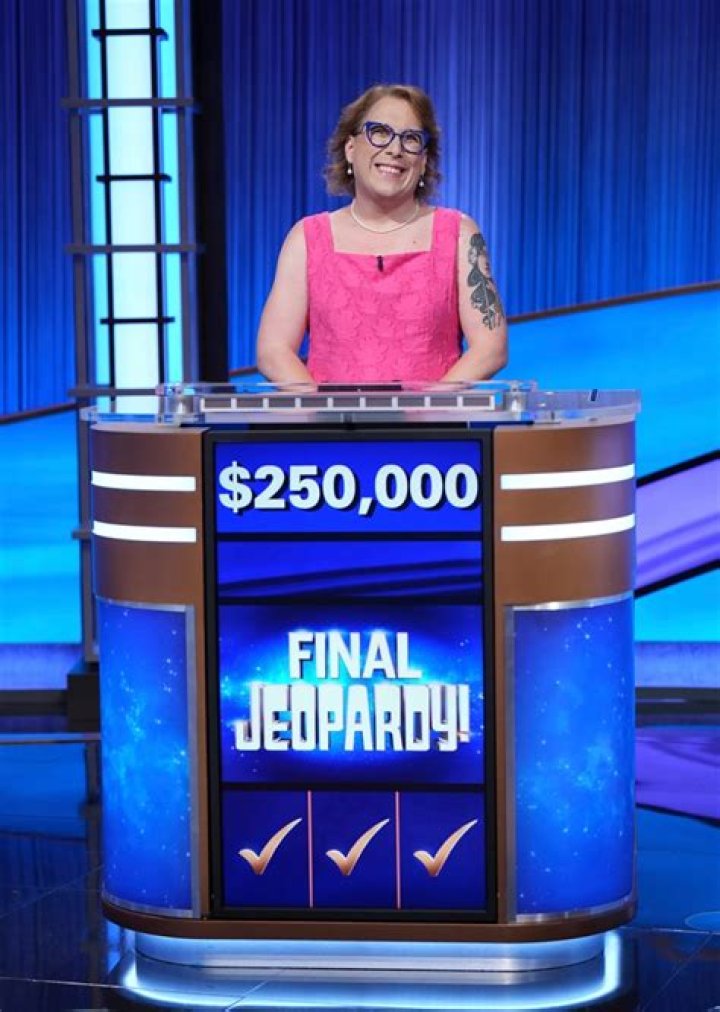 Amy Schneider won the $250,000 grand prize