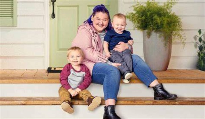 Amy shares her two sons Gage, two, and Glenn, nine months, with her estranged husband, Michael Halterman.