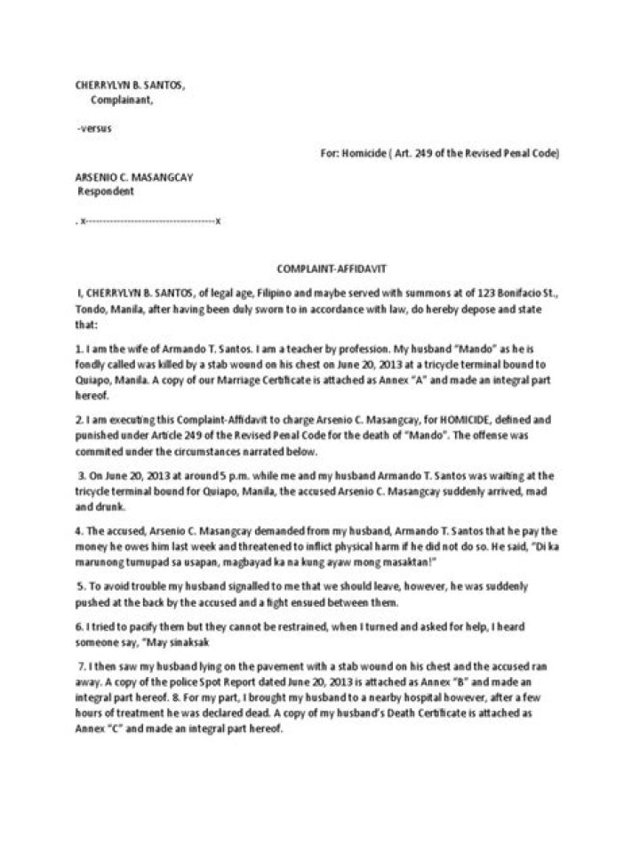  An affidavit from homicide investigators show that Mayzio Arnold's alleged attack was so severe it "decapitated" Deandrea