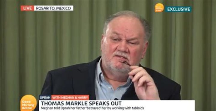 An emotional Thomas Markle defended himself on GMB, March 9 2021