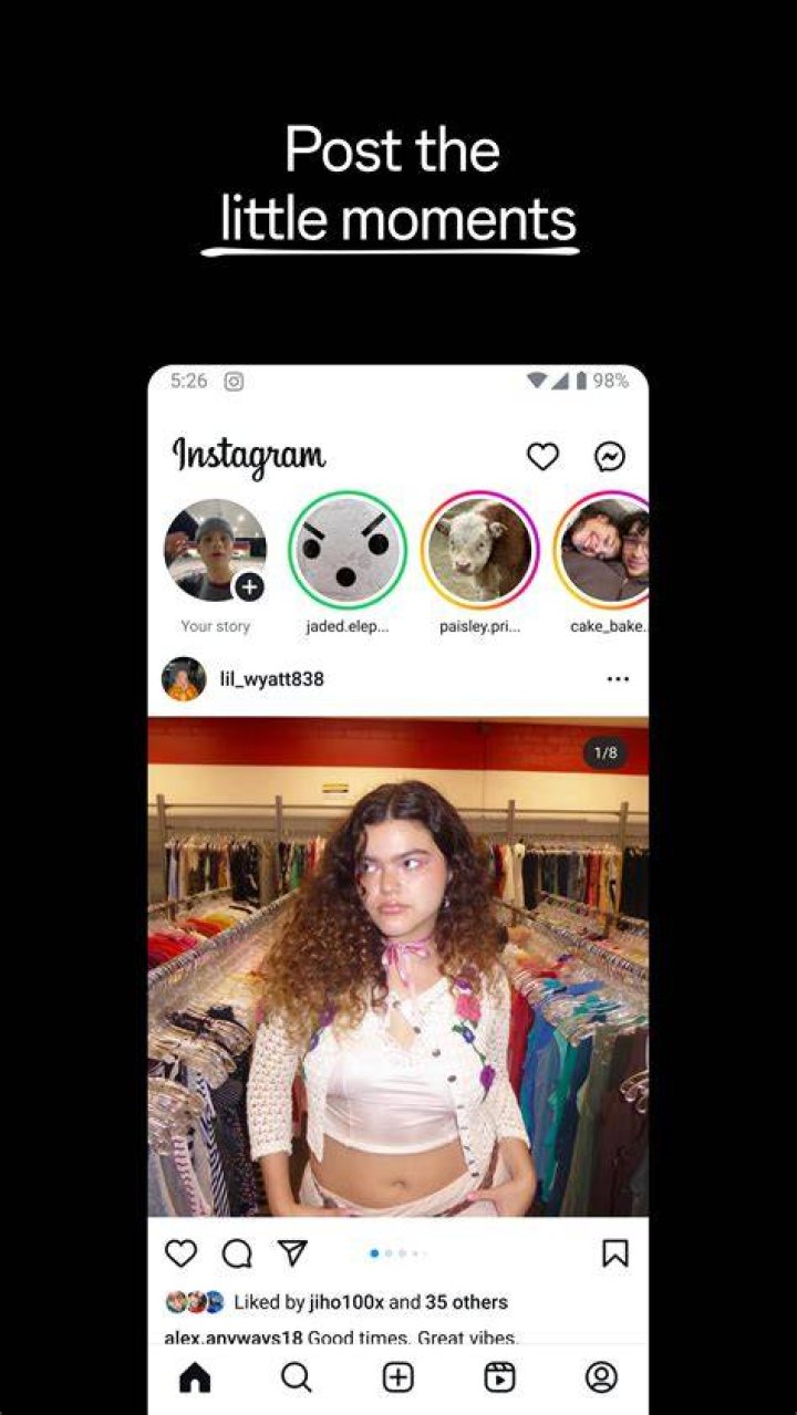 An overwhelming 79% of Instagram followers agreed with the fan accounts statement